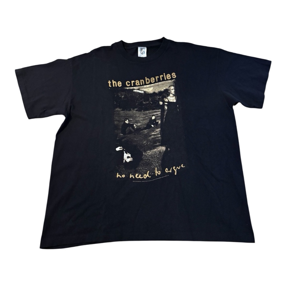 Vintage 1995 The Cranberries “No Need To Argue” Tour Shirt Size XL
